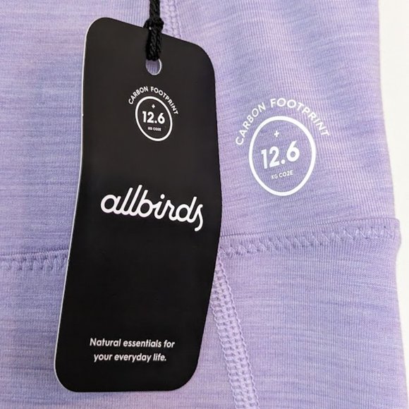 * NWT* Allbirds Natural Flow Leggings - Purple Hush - Size Large - Picture 4 of 6